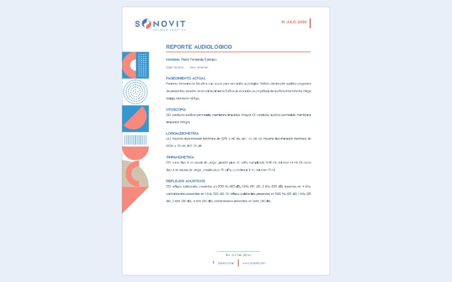 The branded PDF the tool generates