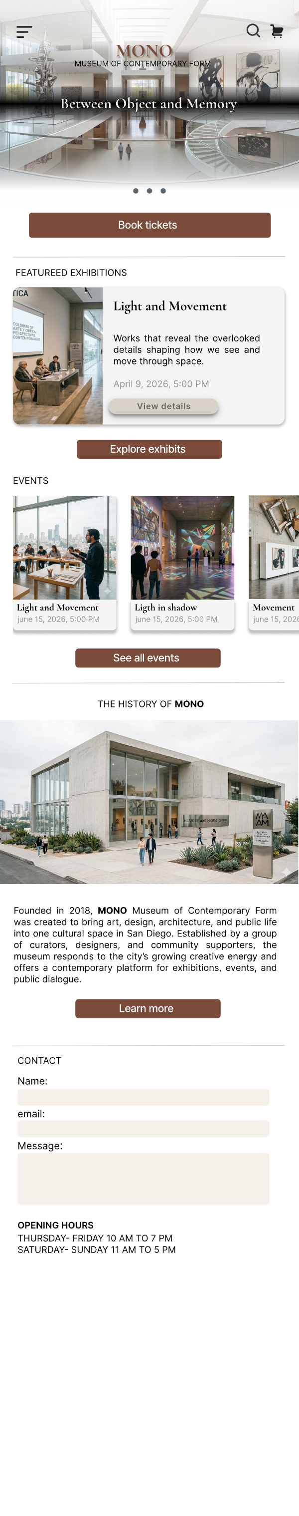 MONO — home