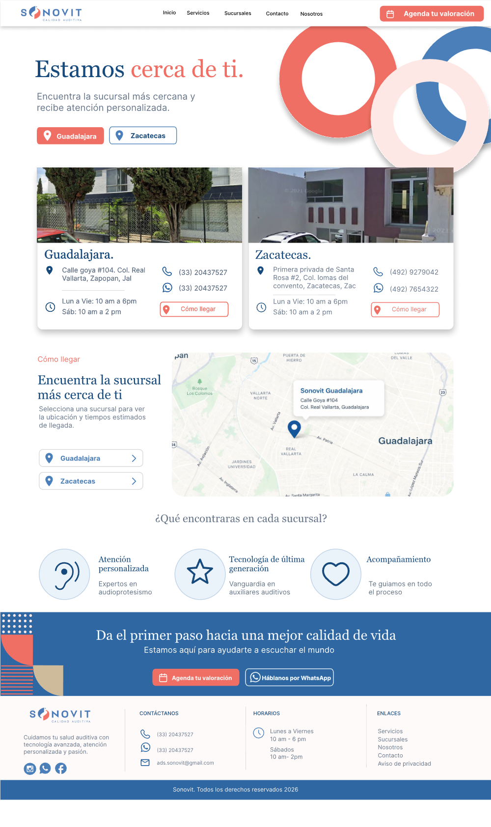 Hi-fi — Locations